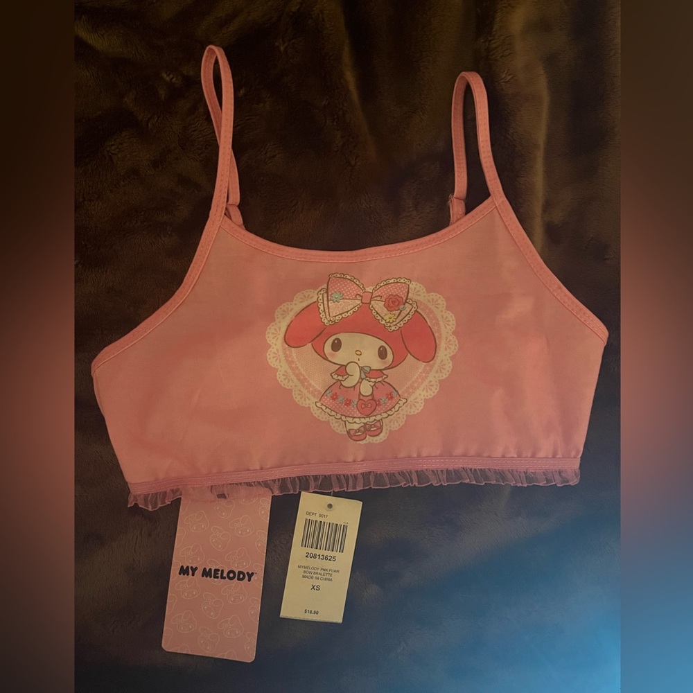 my melody cropped top